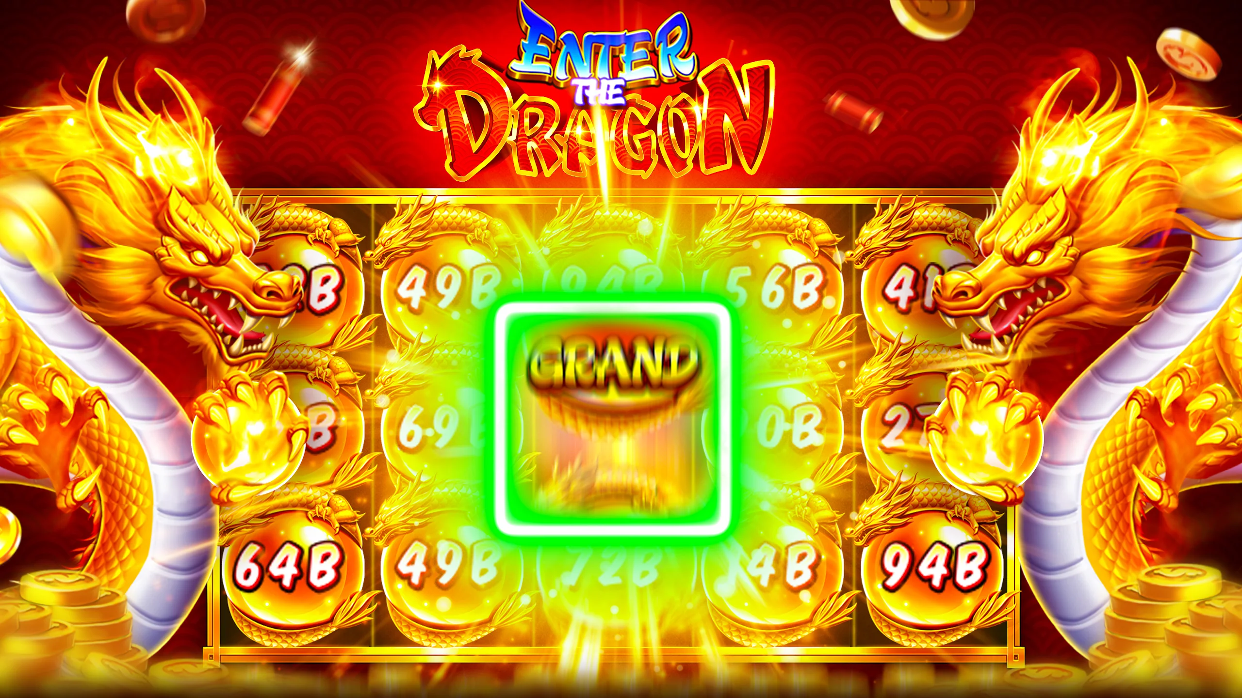 A screenshot of the plus777 app showcasing the vibrant slot game interface.